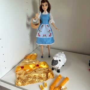 Beauty and the beast belle doll